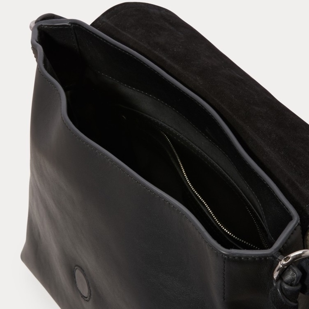 ISABEL MARANT ‘Asli’ Wool Leather Crossbody Bag - Picture 5 of 8